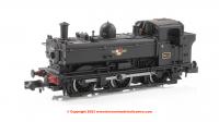 2S-007-034 Dapol 8750 0-6-0 Pannier Tank number 9672 in BR Black with Late Crest